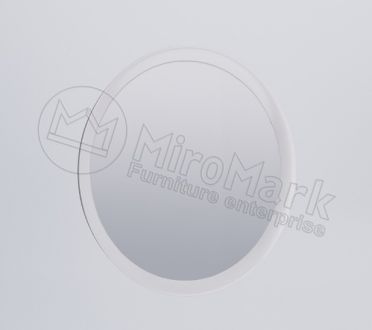 Фэмили Зеркало 80х80 белый глянец Миромарк