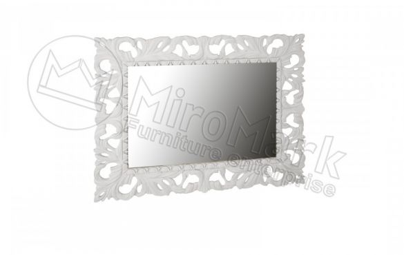 Империя Зеркало 120х100 Белый глянец Миромарк