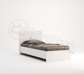 Фемілі Ліжко 90 непідйомне білий глянець Міромарк