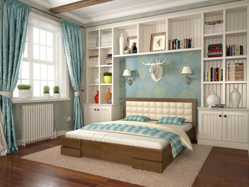 Регіна Ліжко 120х200 сосна Арбор Древ фотографія