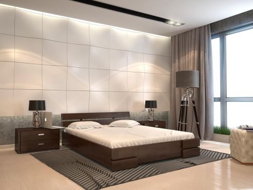 Дали Кровать 120х200 сосна Арбор Древ фотография