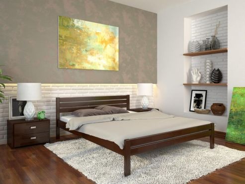 Роял Ліжко 90х200 сосна Арбор Древ фотографія