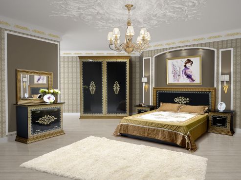 Софія Люкс Комплект спальні з шафою 4Д Світ Меблів фотографія