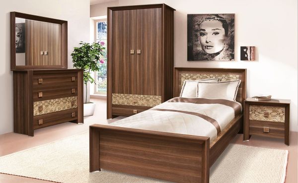 Палермо дуб борас/шкіра пітона Світ Меблів фотографія