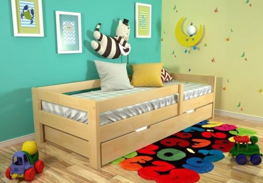 Альф Кровать 90х200 сосна Арбор Древ фотография