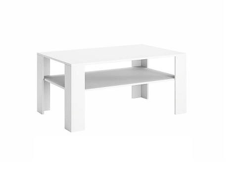 Рома Стол журнальный 1.1х0.7 Белый глянец Миромарк фотография