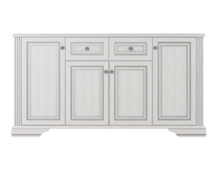 Вайт Комод 4D2S Гербор фотографія