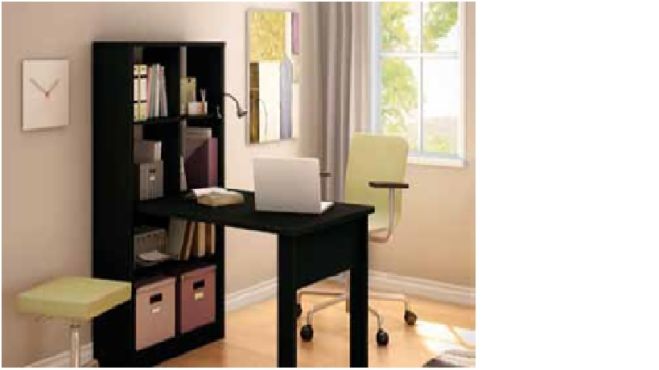 Домашний офис Стол письменный 120 ВМВ Холдинг фотография