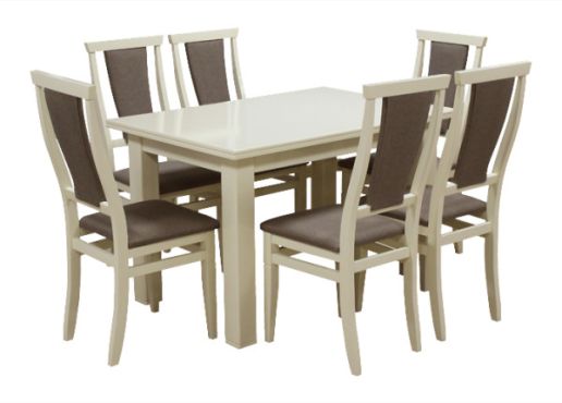 Стіл Класік 160х90+40 + Стілець Марек-1 фотографія