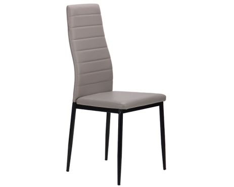 Стілець Сицилія чорний/сірий фотографія