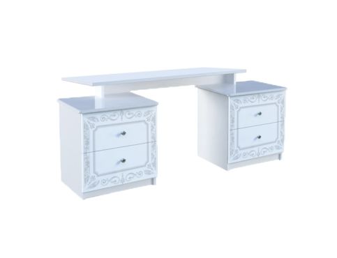 Луиза Стол туалетный 4 шх. Белый глянец Миромарк фотография