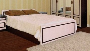 Кім Ліжко 2-сп світлий венге Світ Меблів фотографія