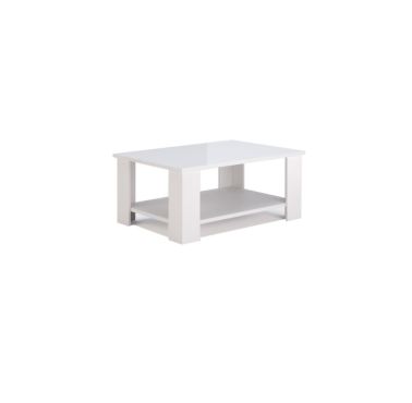 Фемілі Стіл журнальний білий глянець Міромарк фотографія