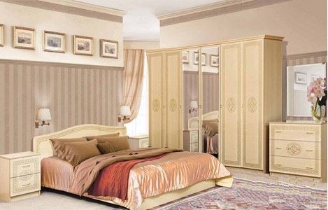Флоренція Комплект спальні з шафою 6Д Світ Меблів фотографія