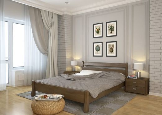 Венеция Кровать 160х200 сосна Арбор Древ фотография