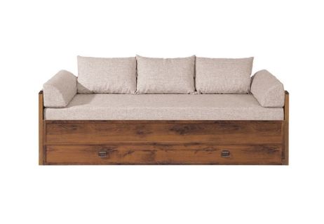 Индиана Кровать раздвижная JLOZ 80/160 дуб шутер БРВ Украина фотография