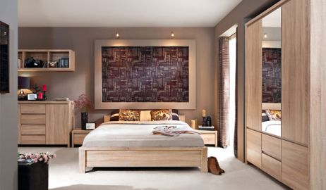 Каспиан Комплект спальни дуб сонома БРВ Украина фотография