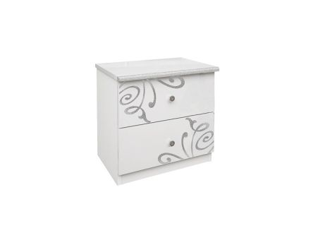 Богема Тумба приліжкова Білий глянець Міромарк фотографія