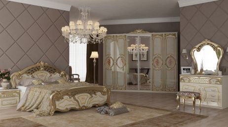 Реджина Голд Спальня Радіка беж Міромарк фотографія