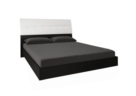 Віола Ліжко 180 м'яка спинка з підйомником  Міромарк фотографія