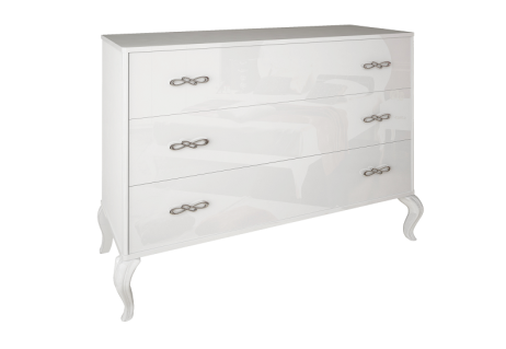 Імперія Комод 3 шх. Білий глянець Міромарк фотографія