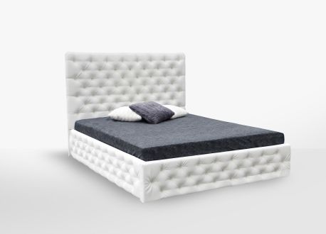 Діанора Ліжко 180 м'яка спинка з підйомником Міромарк фотографія