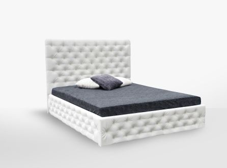 Дианора Кровать 160 мягкая спинка неподъемная Миромарк фотография