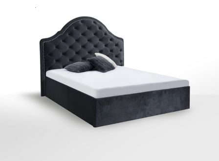 Милана Кровать 160 мягкая неподъемная Миромарк фотография