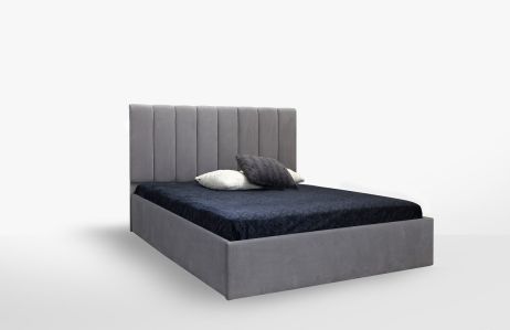 Диана Кровать 160 мягкая спинка неподъемная Миромарк фотография