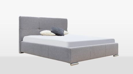 Лилу Кровать 160 мягкая спинка неподъемная Миромарк фотография