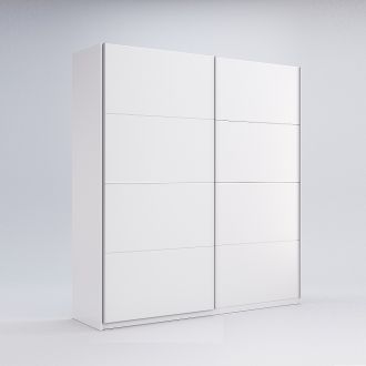 Фэмили Шкаф-купе 1,5 белый глянец Миромарк фотография