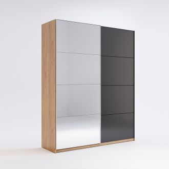 Луна Шкаф-купе 1,5 Зеркало/земля Миромарк фотография