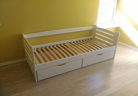 Карлсон Кровать 80х190 белый фотография