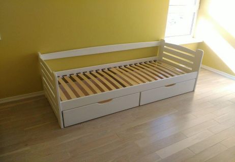 Карлсон Кровать 90х200 белый фотография