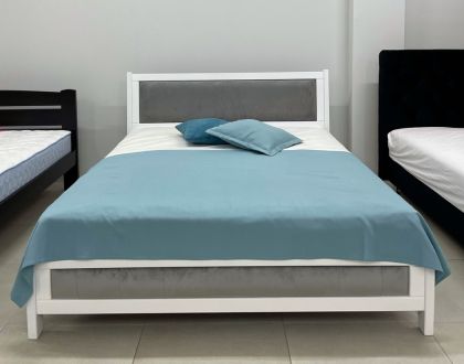 Магнолия Кровать 160х200 белый ривьера80 фотография