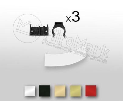 Вінтаж цокольна планка " 30НЗР/820" лакована, з кріпленням фотографія