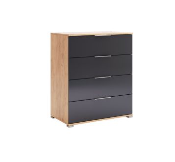 Луна Комод 4 шх. дуб крафт/земля Міромарк фотографія