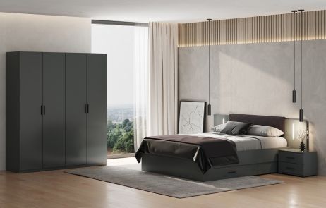 Домініка Спальня графіт Міромарк фотографія