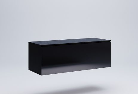 Box тумба 42 TV 1,05 м Чорний глянець  Міромарк фотографія