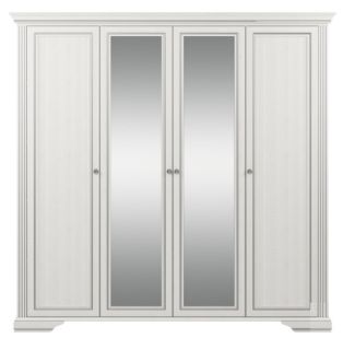 Вайт Шкаф для одежды 4D(2S) Гербор фотография
