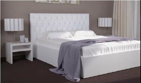 Ліжко Богера 2 (ромби) 160х200 (з ламеллю та підйомним механізмом) Гербор фотографія