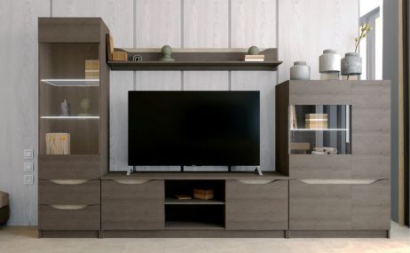 Смайл ильм бергамо/дуб брунико Гербор фотография