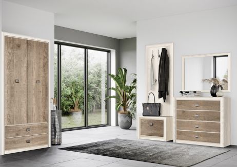 Коен Прихожая сосна каньон/дуб корабельный БРВ Украина фотография