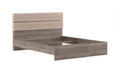 Лайер Кровать LOZ 160 (каркас)  дуб сонома трюфель/дуб Сан-Ремо светлий Гербор фотография