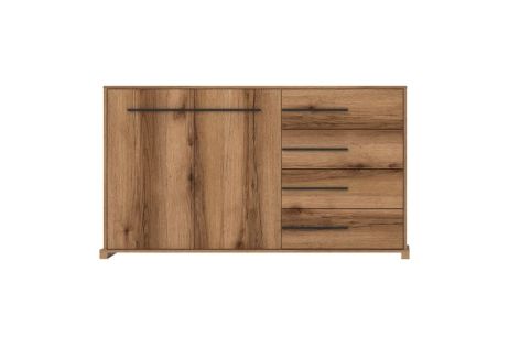 Стемма Комод KOM 2D4S дуб делано темний Гербор фотографія