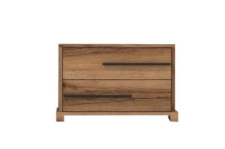 Стемма Тумба прикроватная KOM 2S дуб делано темный Гербор фотография