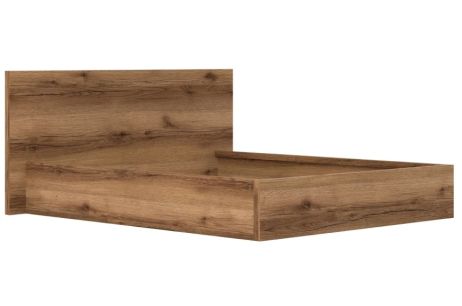 Стемма Кровать LOZ160 (каркас) дуб делано темный Гербор фотография