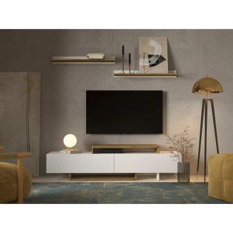 Мілана Вітальня німфея альба/дуб артизан Гербор фотографія