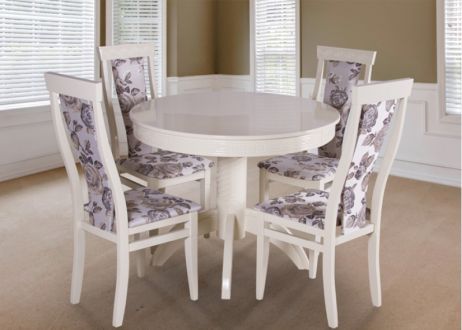 Версаль Стол обеденный круглый D=100+30 Marko фотография