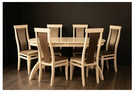 Стол Версаль 160+40 + Стул Миран фотография